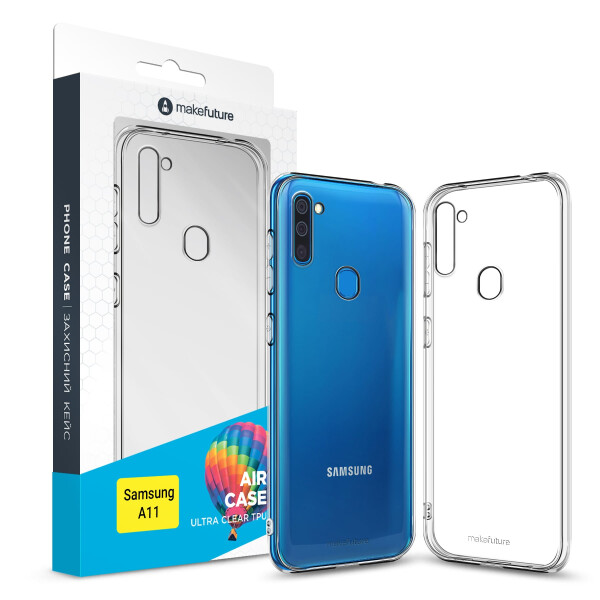 

Кейс MakeFuture Air Samsung A11 Clear