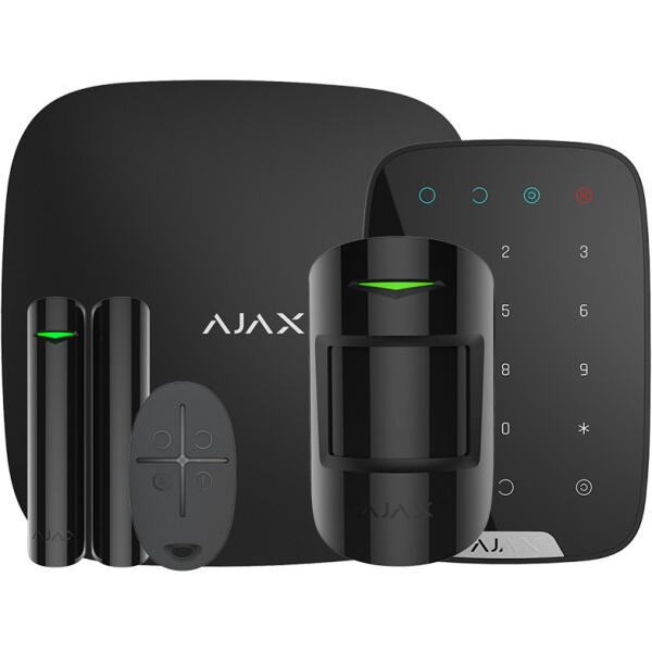 

Комплект сигнализации Ajax StarterKit + Keypad black