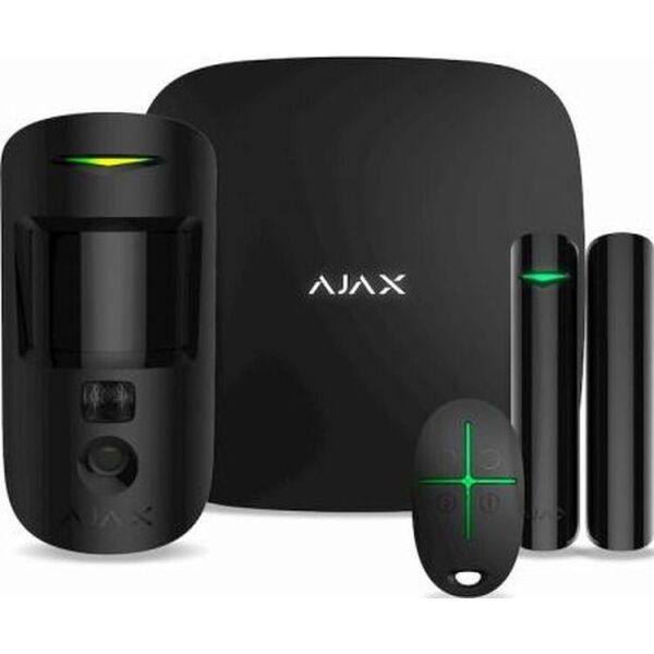 

Комплект сигнализации Ajax StarterKit Cam Black (16586)