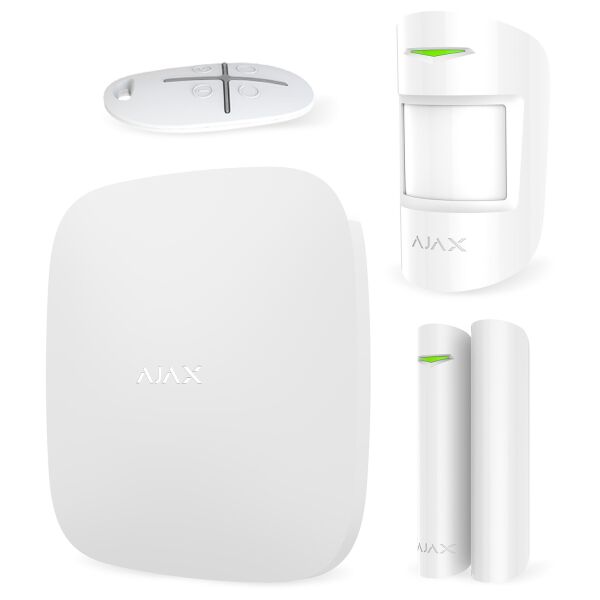 

Комплект сигнализации Ajax беспроводной StarterKit white (000001144)