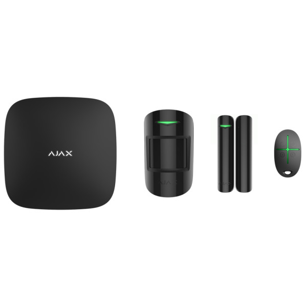 

Комплект охранной сигнализации Ajax StarterKit Plus Black