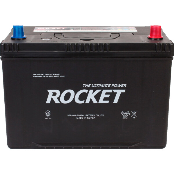 

Автомобильный аккумулятор ROCKET 6CT 95Ah ASIA [-+] (115D31L)