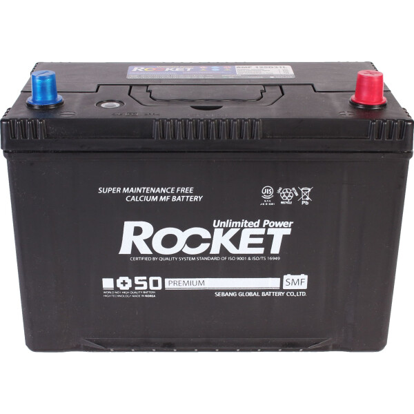 

Автомобильный аккумулятор ROCKET Premium 6CT 100Ah ASIA [-+] (125D31L)