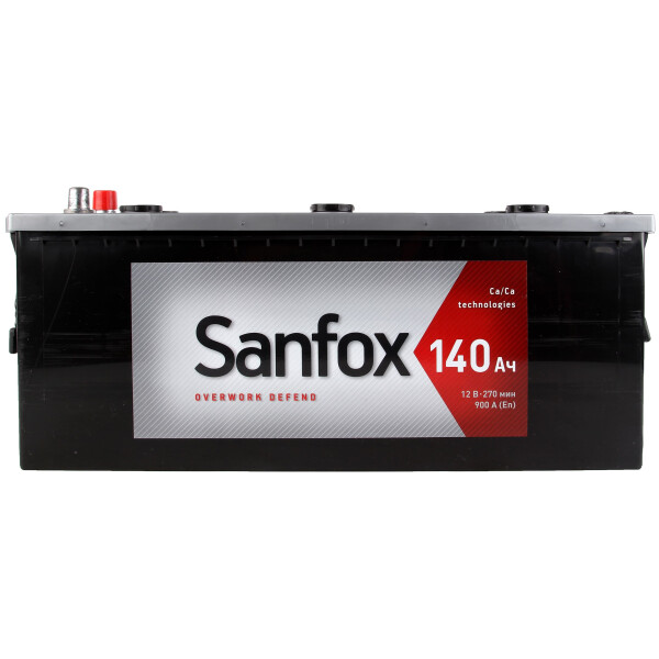 

Автомобильный аккумулятор SANFOX Truck 6CT 140Ah [+-]