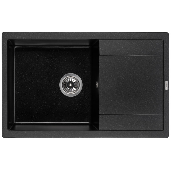 

Кухонная мойка GRANADO ALICANTE black shine 2401