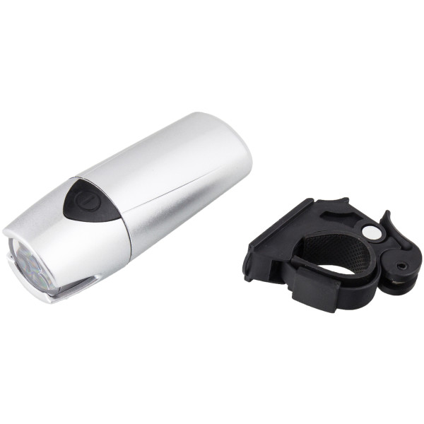 

Велофара X17 Alpha 1.3 5LED,пласт. серебристая