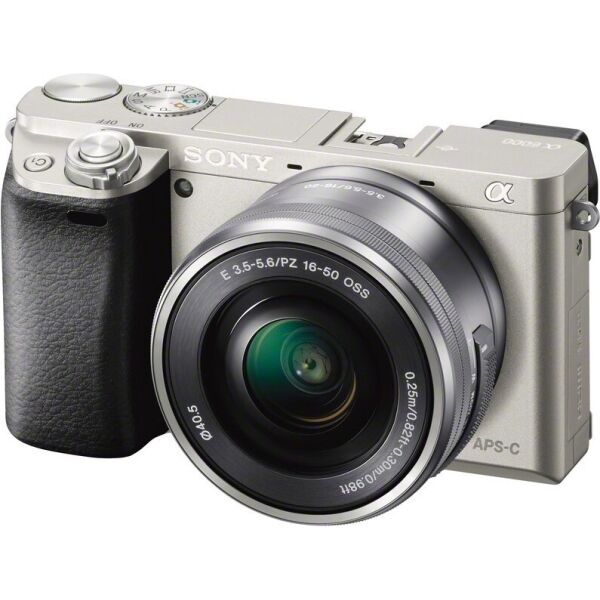 

Фотоаппарат Sony A6000 kit 16-50 (серебристый)