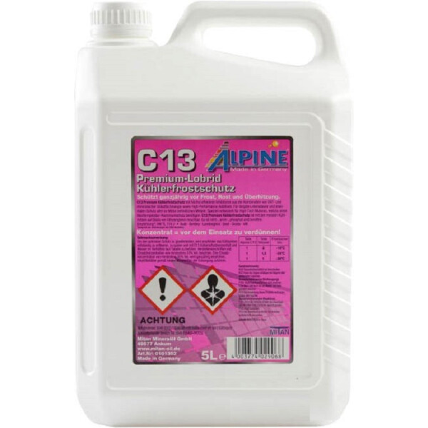 

Антифриз Alpine C13 Premium фиолет. 5л