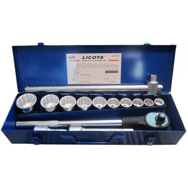 

Набор торцевых головок с трещоткой 3/4 ", 12гр. LICOTA ALT-6001W