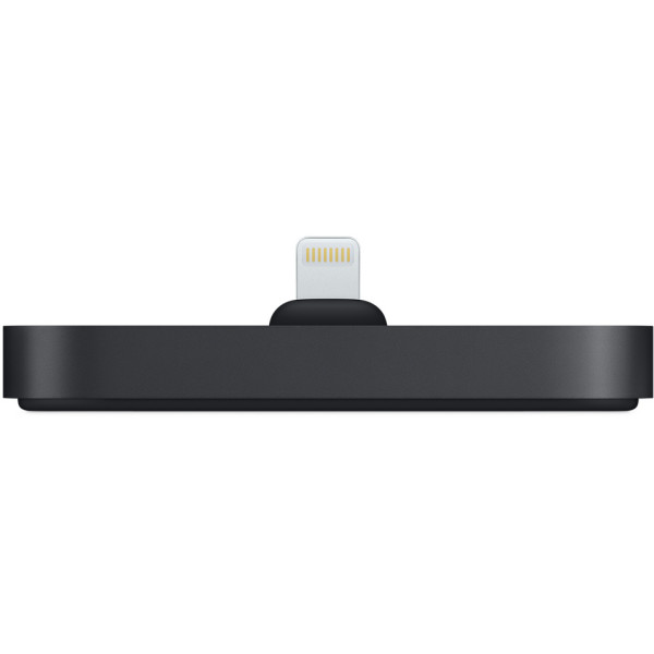 

алюминиевая для iPhone с разъёмом Lightning и аудиовыходом 3.5mm Черная
