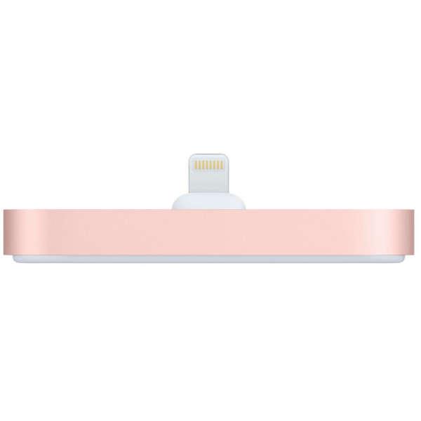 

алюминиевая для iPhone с разъёмом Lightning и аудиовыходом 3.5mm Розовая