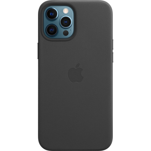 

Чехол Apple Leather Case Black для iPhone 12 Pro Max (MHKM3ZE/A)