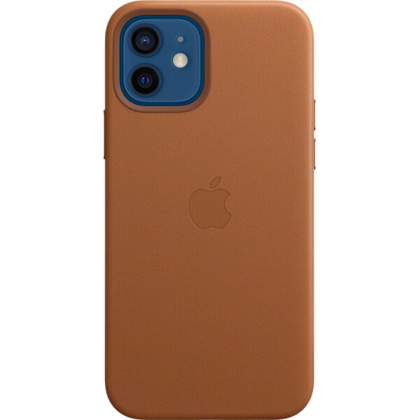 

Чехол Apple Leather Case Brown для iPhone 12/12 Pro (MHKF3ZE/A)