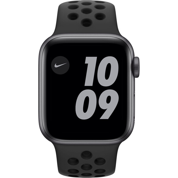 

Смарт-часы Apple Watch Nike Series 6 GPS, 40mm Space Gray Aluminium Case with Anthracite/Black Nike Sport Band (M00X3)