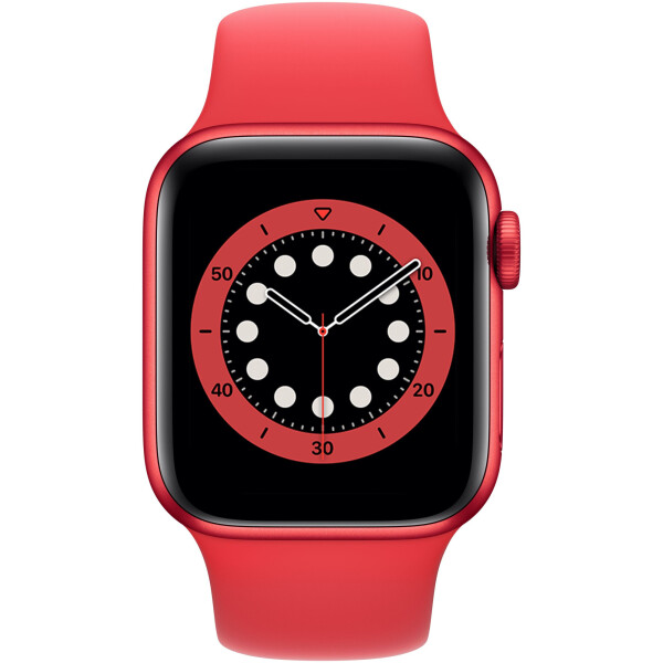 

Смарт-часы Apple Watch Series 6 GPS, 40mm PRODUCT(RED) Aluminium Case with PRODUCT(RED) Sport Band (M00A3)