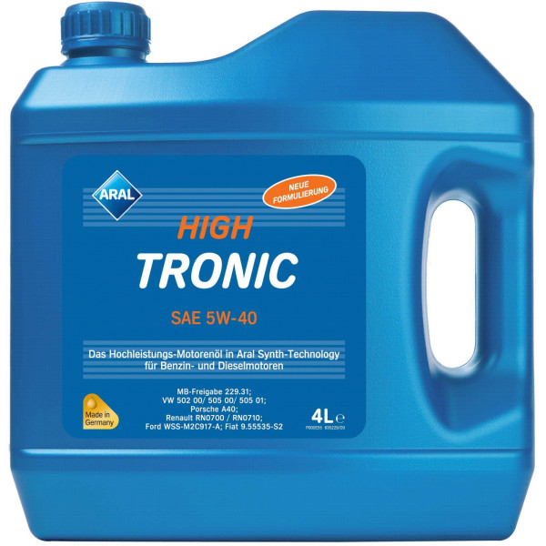 

Моторное масло Aral HighTronic J 5W-30 4Lx4 1555F7