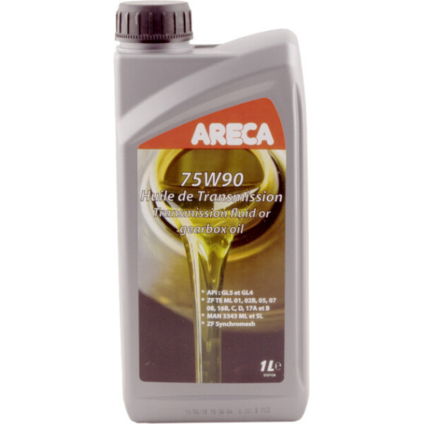 

Трансмиссионное масло ARECA GL-4 / GL-5 75W-90 1л