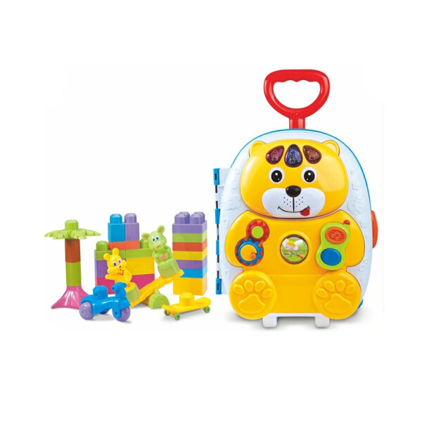 

Чемодан игрушечный с конструктором CANHUI (BB378A )