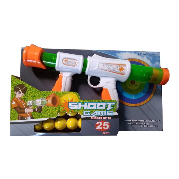 

Пистолет, стреляет мягкими мячиками YINIYA TOYS (168А-1)