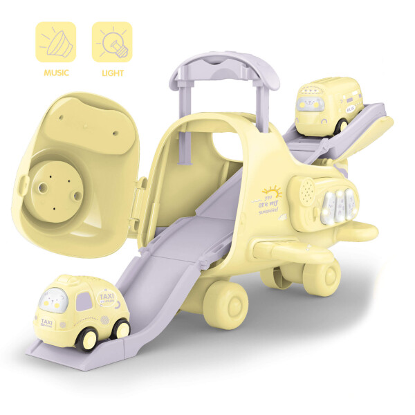 

Набор самолет-горка с машинками, со светом и звуком CHENGMEI TOYS (CLM-A9)