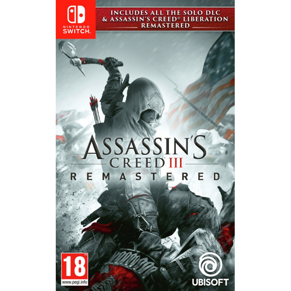 

Картридж с игрой Для Nintendo Switch Assassin"s Creed III: Remastered