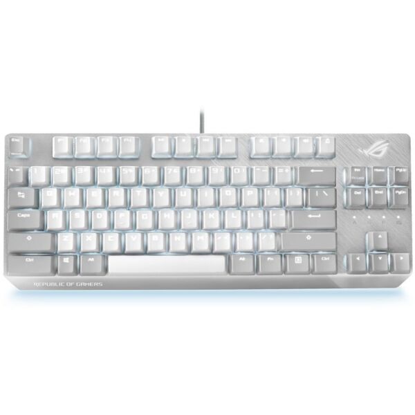 

Клавиатура игровая ASUS ROG Strix Scope NX TKL Moonlight White (90MP02B6-BKRA00)