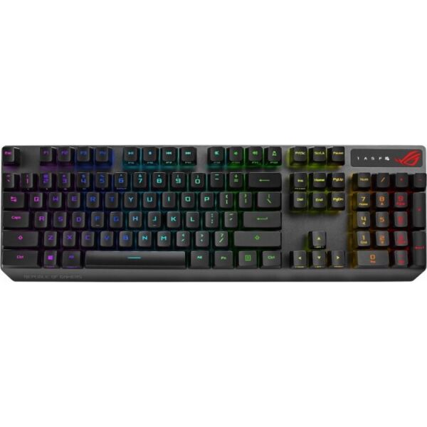 

Клавиатура Asus ROG Strix Scope USB RX Red RU (90MP0240-BKRA00)