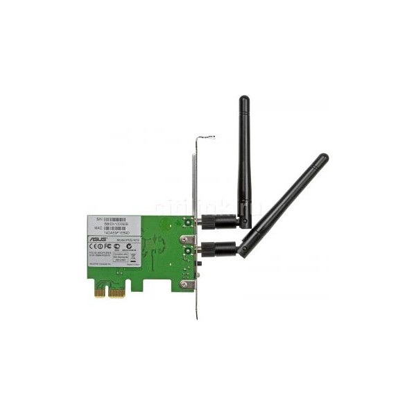 

Сетевой адаптер Asus PCE-N15 Wireless-N300