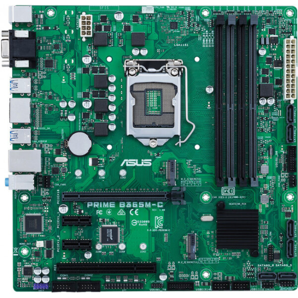 

Материнская плата Asus PRIME B365M-C/CSM