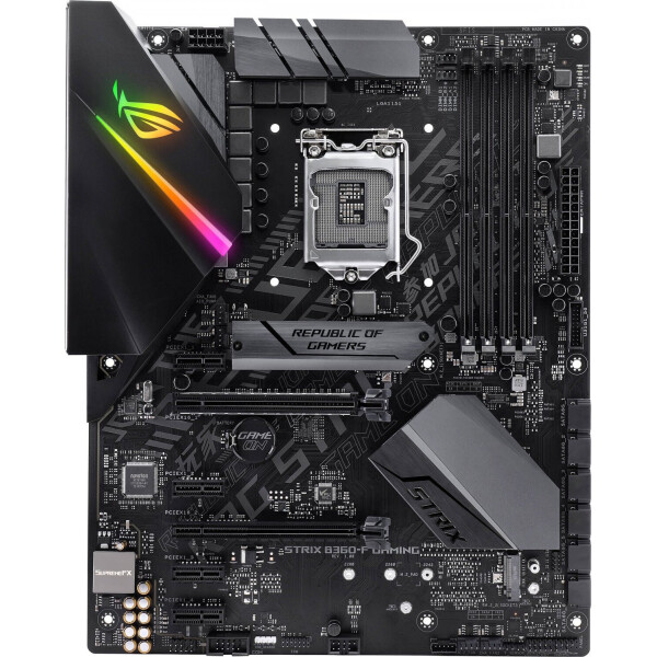 

Материнская плата ASUS STRIX_B360-F_GAMING s1151 B360 4xDDR4 M.2 HDMI-DVI-DP M.2 Socket 3 ATX