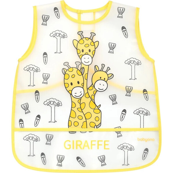 

Нагрудник-фартук BabyOno Baby Explorer Желтый (838)