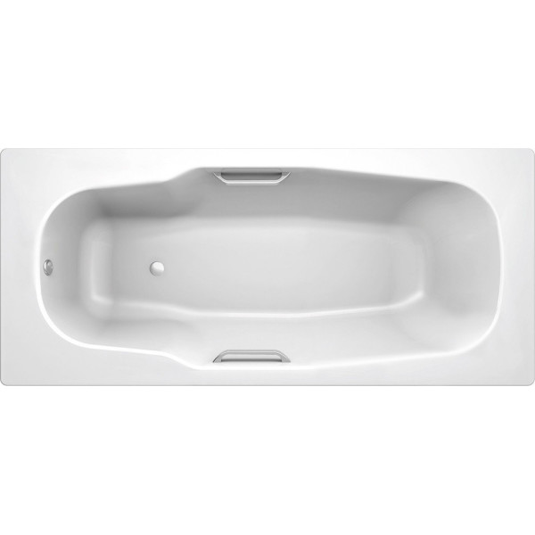 

Ванна Koller Pool Atlantica 180x80 с anti-slip (с ножками и ручками), B80JTI00E+APMROS100+FRESH