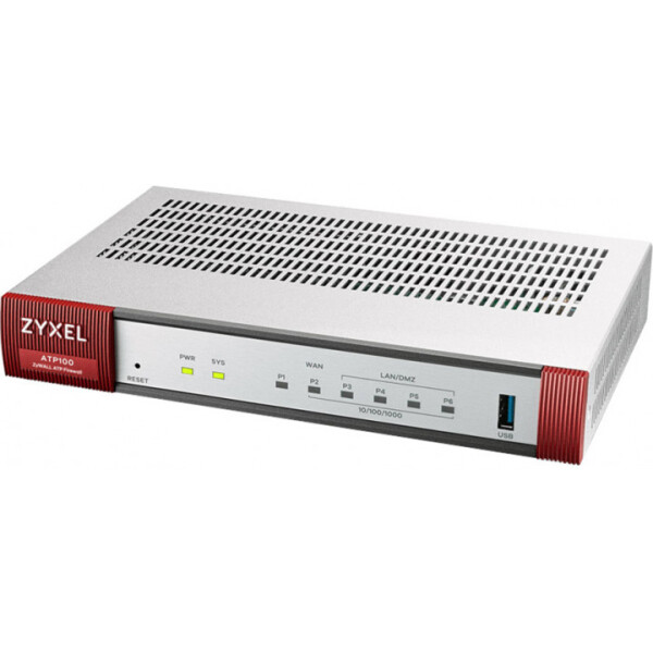 

Межсетевой экран ZYXEL ZyWALL ATP100 (ATP100-EU0102F)