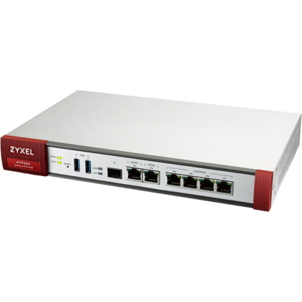 

Межсетевой экран ZYXEL ZyWALL ATP200 (ATP200-EU0102F)