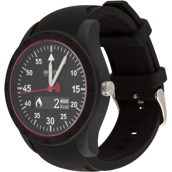 

Смарт-часы ATRIX INFINITYS X20 45mm Swiss Sport Chrono Black-silicone