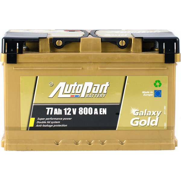 

Автомобильный аккумулятор Autopart 6СТ-77 АзЕ Galaxy Gold Ca-Ca (ARL077-GG0)