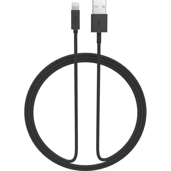 

Кабель Avatti USB MFi Lightning 1м UML-011 Black