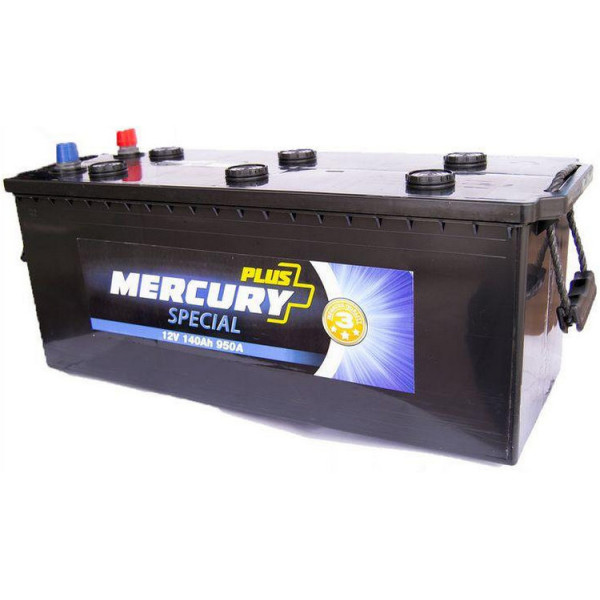 

Автомобильный аккумулятор MERCURY SPECIAL Plus 140Ah (+/-) (950EN) (47299)