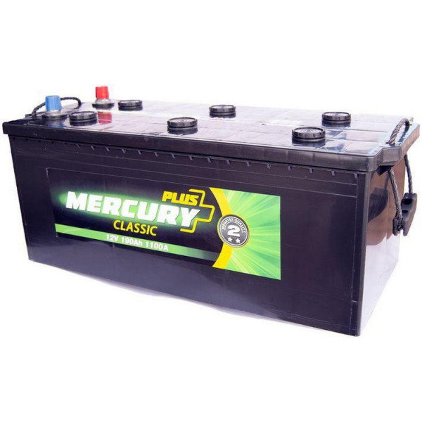 

Автомобильный аккумулятор MERCURY CLASSIC Plus 190Ah (+/-) (1100EN) (47287)