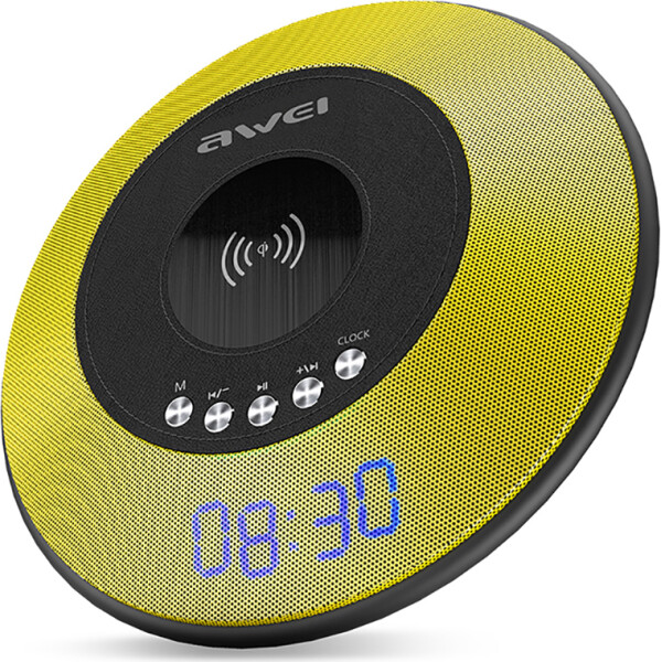 

Портативная акустика AWEI Y290 Bluetooth Speaker-Wireless Charger Yellow