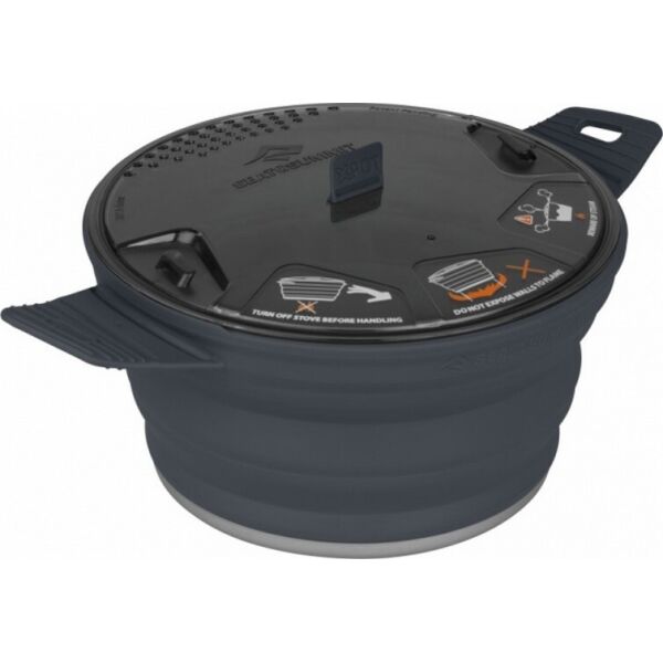 

Кастрюля Sea To Summit X-Pot с алюминиевым дном (Charcoal, 2.8 L) (STS AXPOT2.8CH)