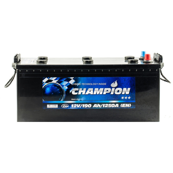 

Автомобильный аккумулятор Champion 6СТ-190 АзЕ Euro Black (CHB190-3)