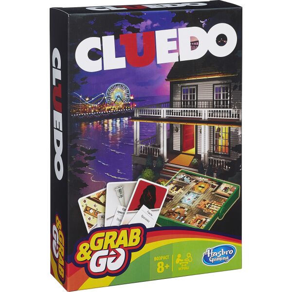 

HASBRO Игра Клуэдо. Дорожная версия. (B0999)