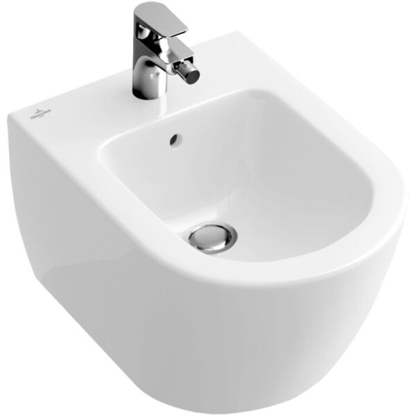 

Биде подвесное VILLEROY & BOCH SUBWAY 2.0 54000001 хром (30144)