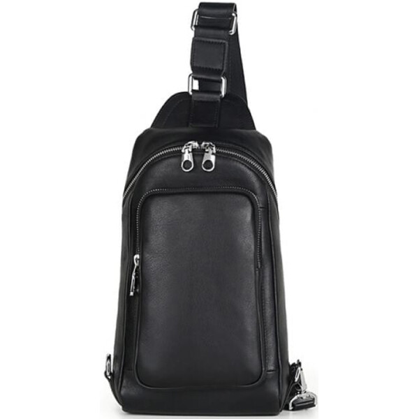 

Рюкзак TIDING BAG (черный) мужской (кожа) b3-2015-10a