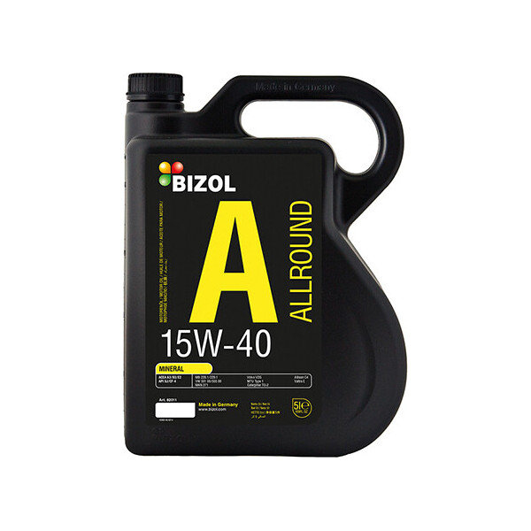 

Масло моторное BIZOL Allround 15W-40 5л