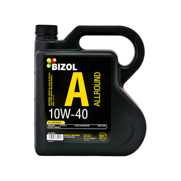 

Масло моторное BIZOL Allround 10W-40 4л