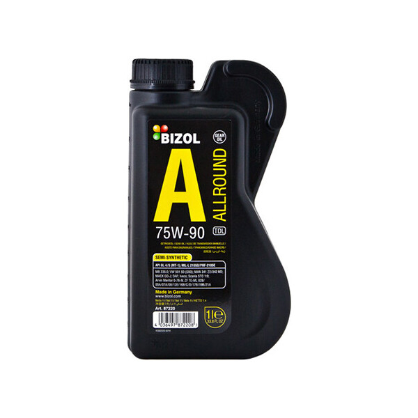 

Масло трансмиссионное BIZOL Allround Gear Oil TDL 75W-90 1л