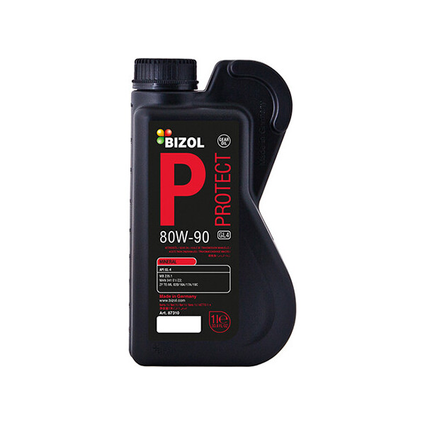 

Масло трансмиссионное BIZOL Protect Gear Oil GL4 80W-90 1л