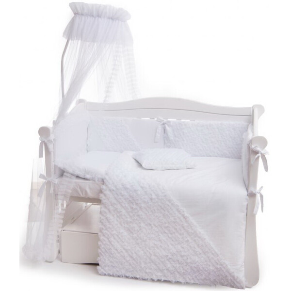 

Постельный комплект 7 эл Twins Romantic Ballet 4024-R-008, white, белый